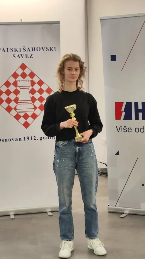 Josipa Zovko zlatna u blitzu na prvenstvu Hrvatske, fotografija 2