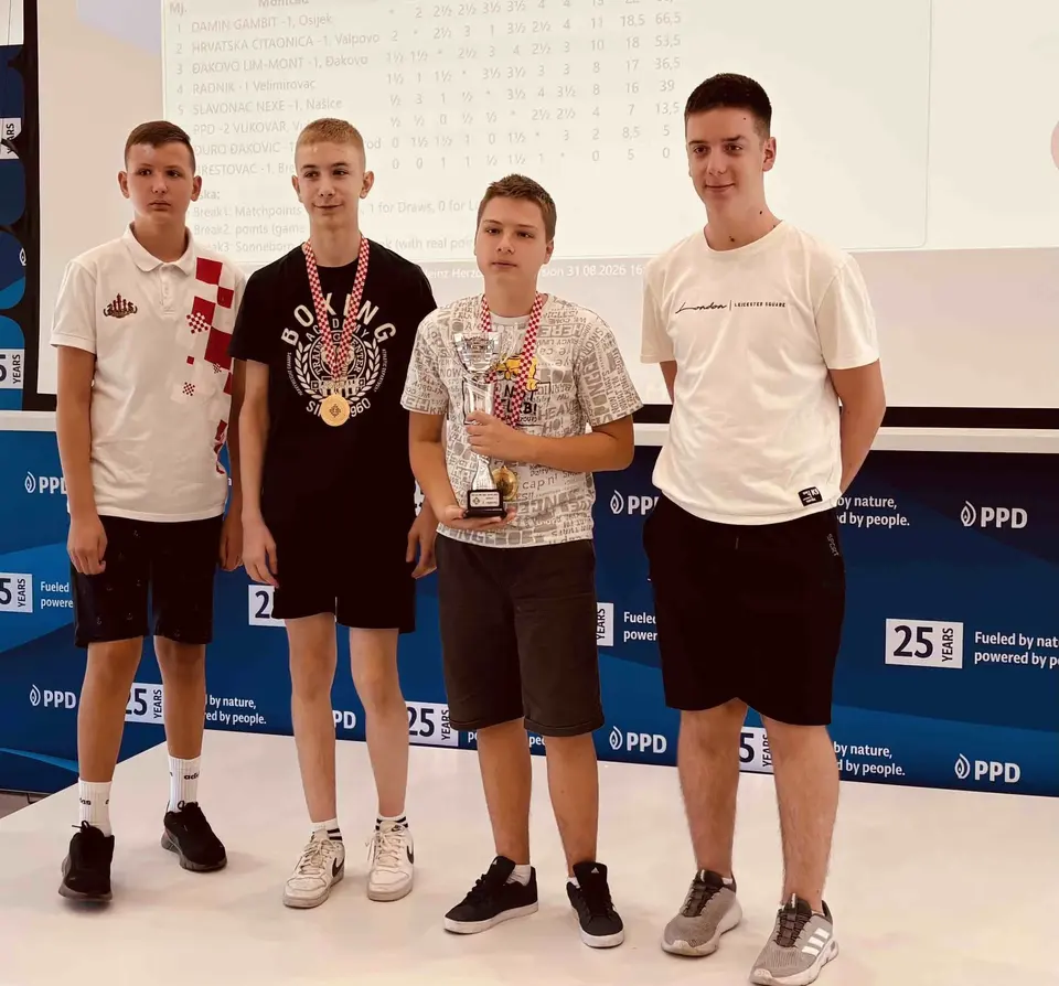 Juniori prvaci lige ŠZŽI 2026.
